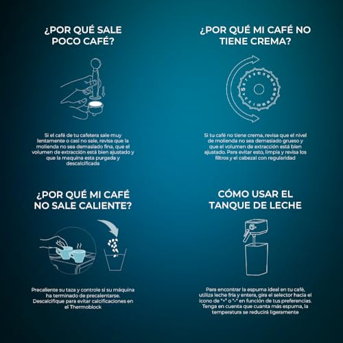 Machine à Café Expresso Power Espresso 20 ColdBrew Latte +. 1350W, 20 Bars, Écran Tactile Couleur, Réservoir d'Eau 1,5L | Elevira