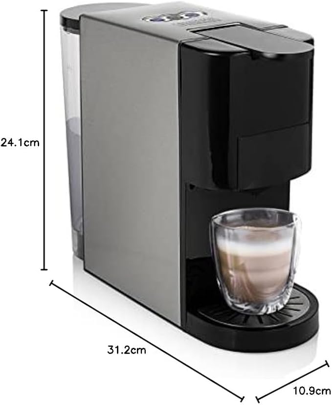 Machine à café - Multicapsules - 0,8 L - 1450 W | Elevira