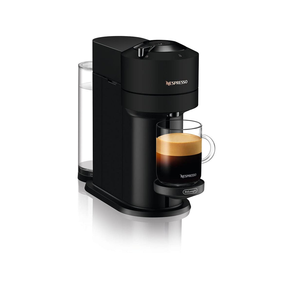 Vertuo Next Machine à café et expresso avec WIFI et Bluetooth intégrés, Noir mat | Elevira