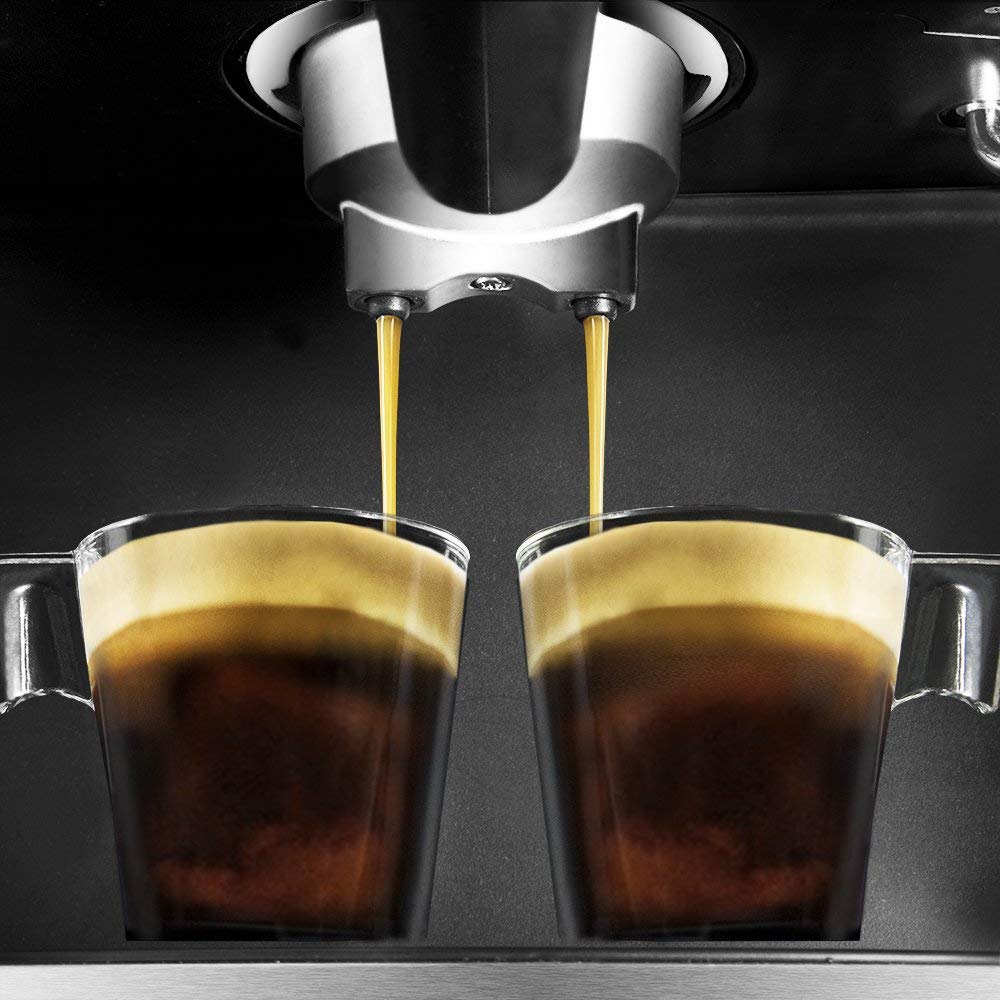 Machine à café Express Power Espresso 20 Barista Pro. 2 Thermoblocks, 20Bars, Manomètre | Elevira