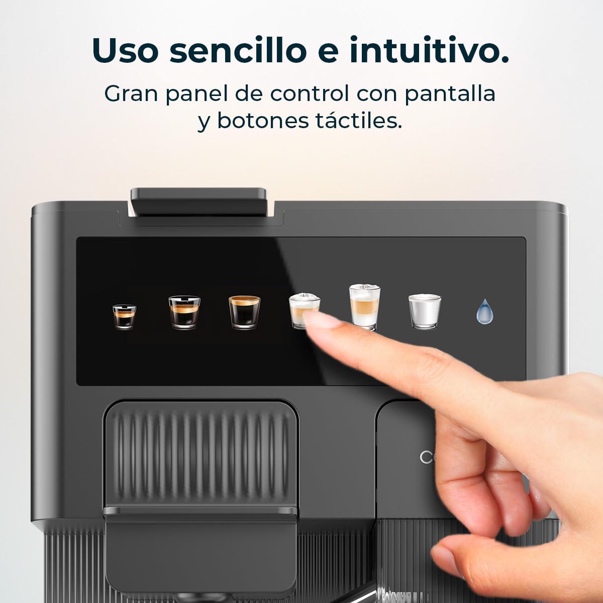 Machine a Café FreeStyle Latte. Cafetière à Capsules avec Réservoir à Lait 400 ml | Elevira