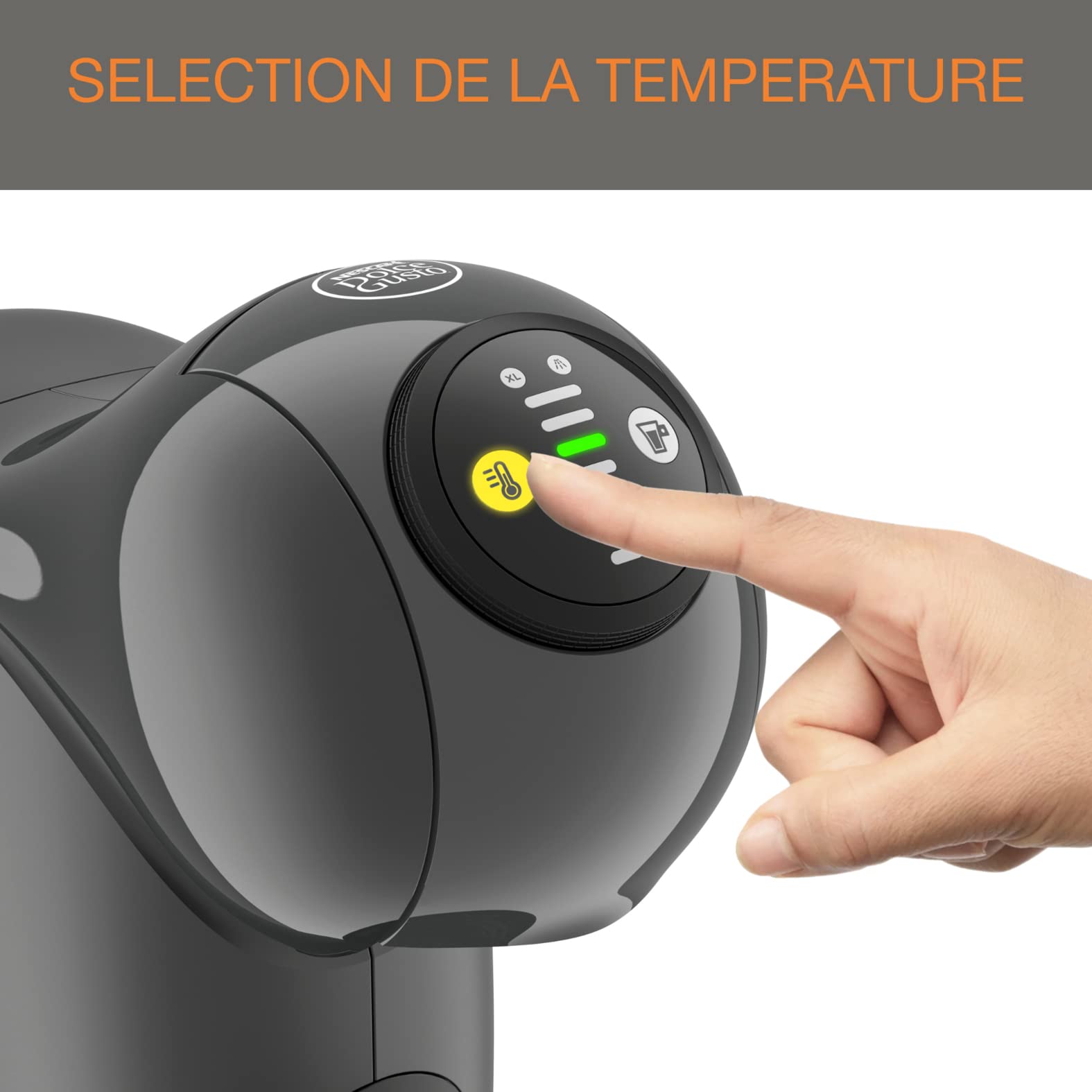 Machine à café dosettes multi-boissons, 0,8 L, Taille des boissons ajustable, Machine à espresso | Elevira