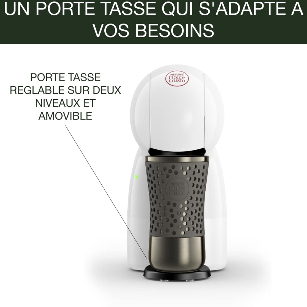 Machine à café capsules, 15 bars, Multi-boisson, Mode économie, Piccolo XS | Elevira