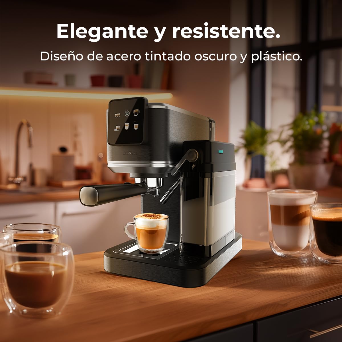 Cafetières Express Semi-automatiques Cafelizzia ColdBrew Latte. 1350W, 20 Bars | Elevira