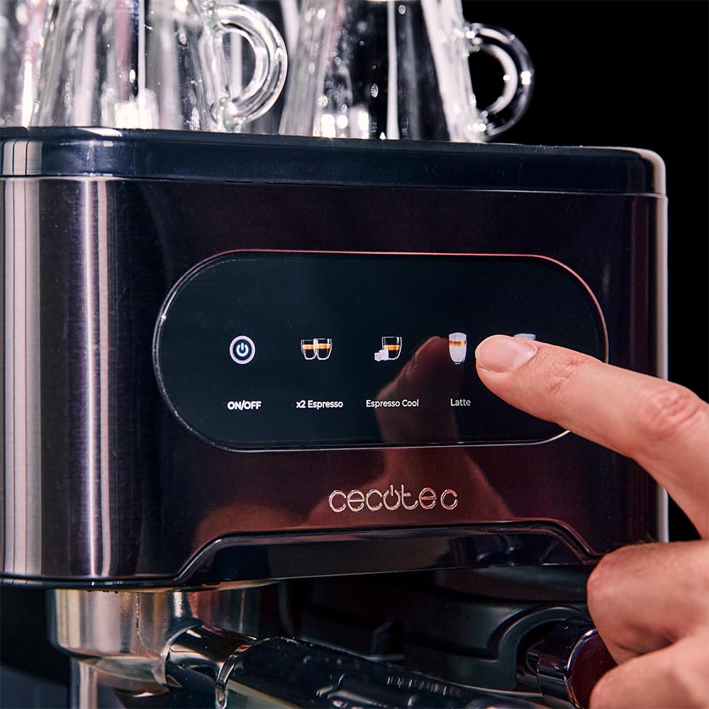Machine à Café Expresso Power Espresso 20 ColdBrew Latte +. 1350W, 20 Bars, Écran Tactile Couleur, Réservoir d'Eau 1,5L | Elevira