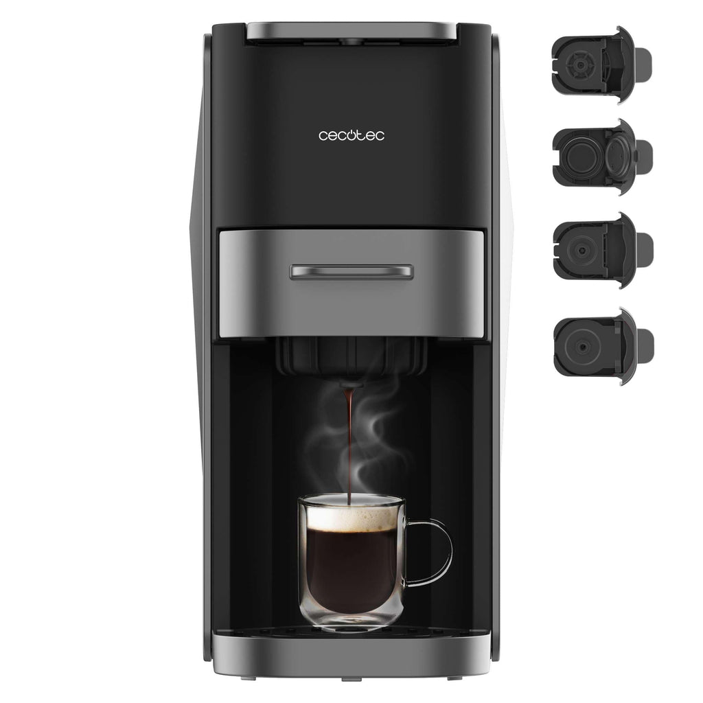 machines à café à capsules FreeStyle Compact White. Cafetière espresso très compacte 4 en 1 | Elevira