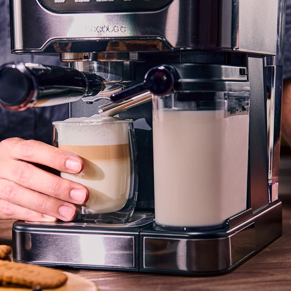 Machine à Café Expresso Power Espresso 20 ColdBrew Latte +. 1350W, 20 Bars, Écran Tactile Couleur, Réservoir d'Eau 1,5L | Elevira