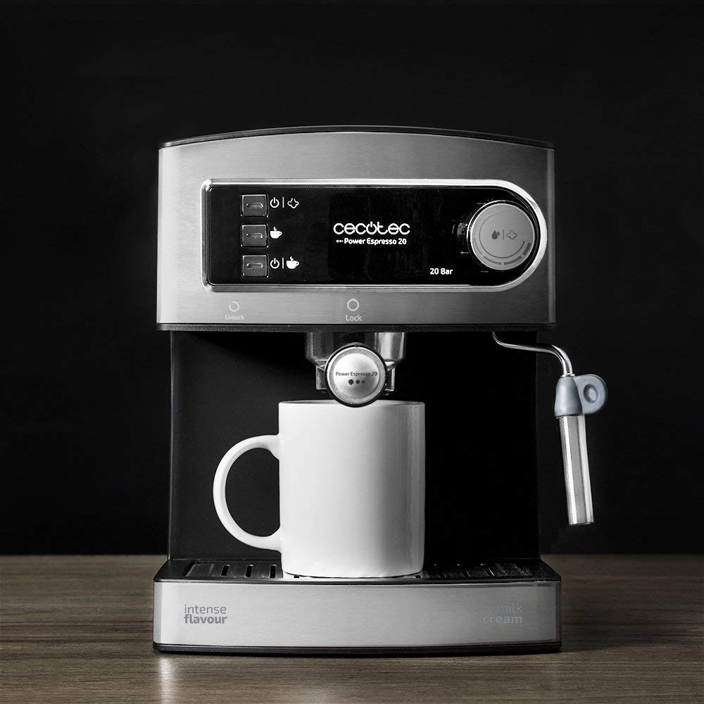 Machine à café Express Power Espresso 20 Barista Pro. 2 Thermoblocks, 20Bars, Manomètre | Elevira
