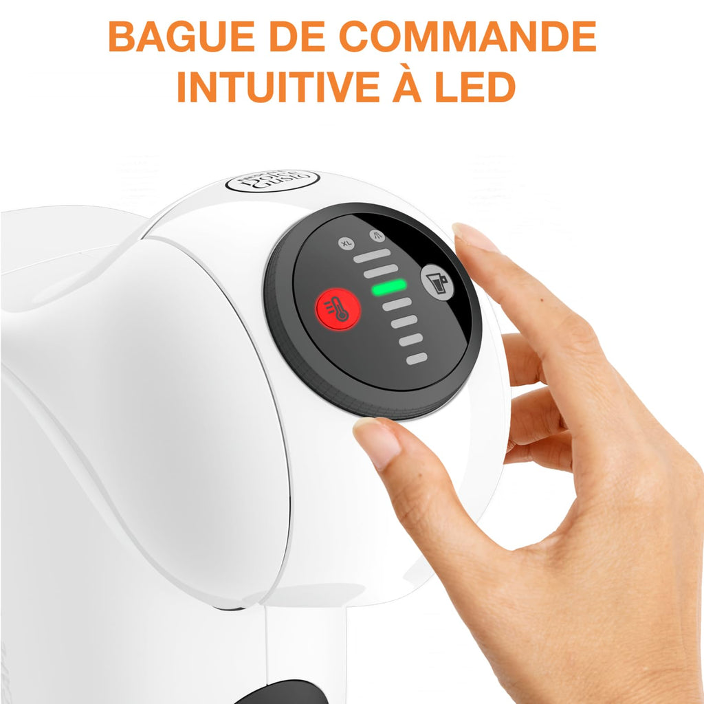 Machine à café dosettes pour multi-boissons, Compacte, Fonction XL, Cafetière espresso, Arrêt automatique, Genio S | Elevira
