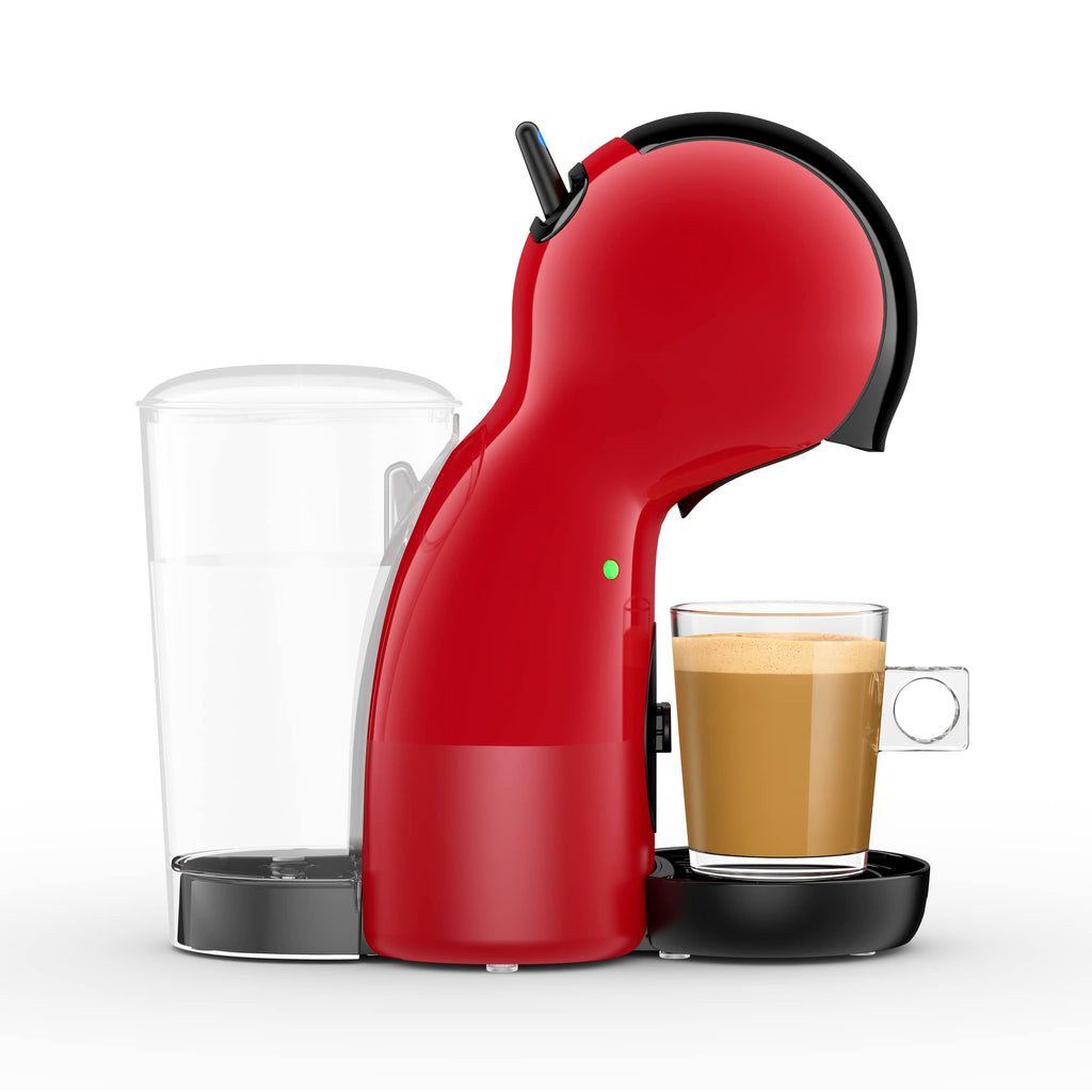 Machine à café capsules, Pression 15 Bars, Cafetière Dosettes Rouge et Noir | Elevira