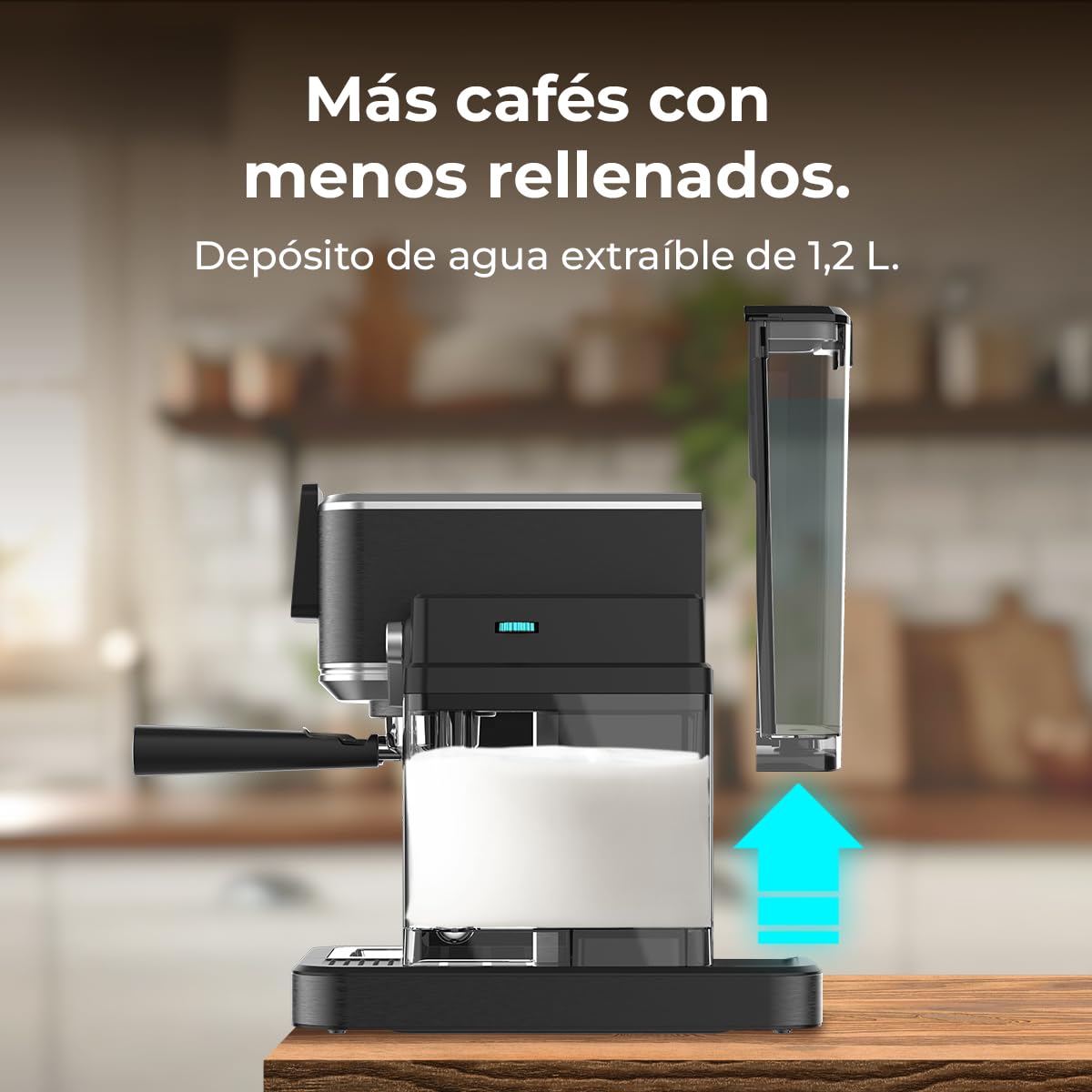 Cafetières Express Semi-automatiques Cafelizzia ColdBrew Latte. 1350W, 20 Bars | Elevira