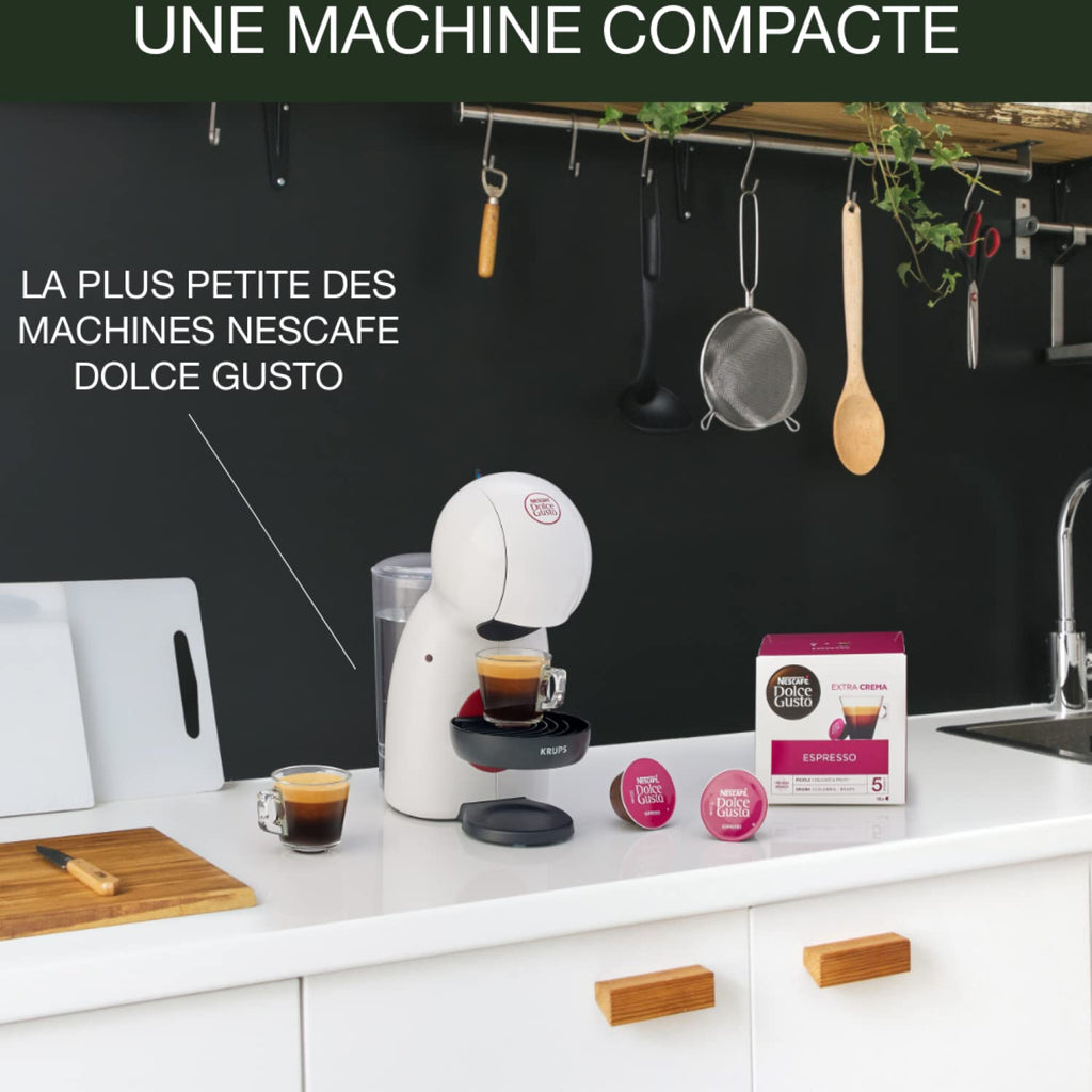 Machine à café capsules, 15 bars, Multi-boisson, Mode économie, Piccolo XS | Elevira