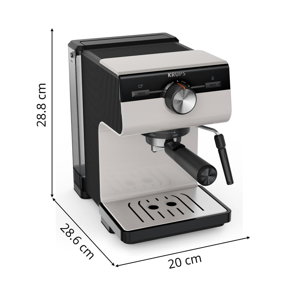 Machine espresso manuelle, Qualité Barista, Espresso et Cappuccinos, XP381B10 | Elevira