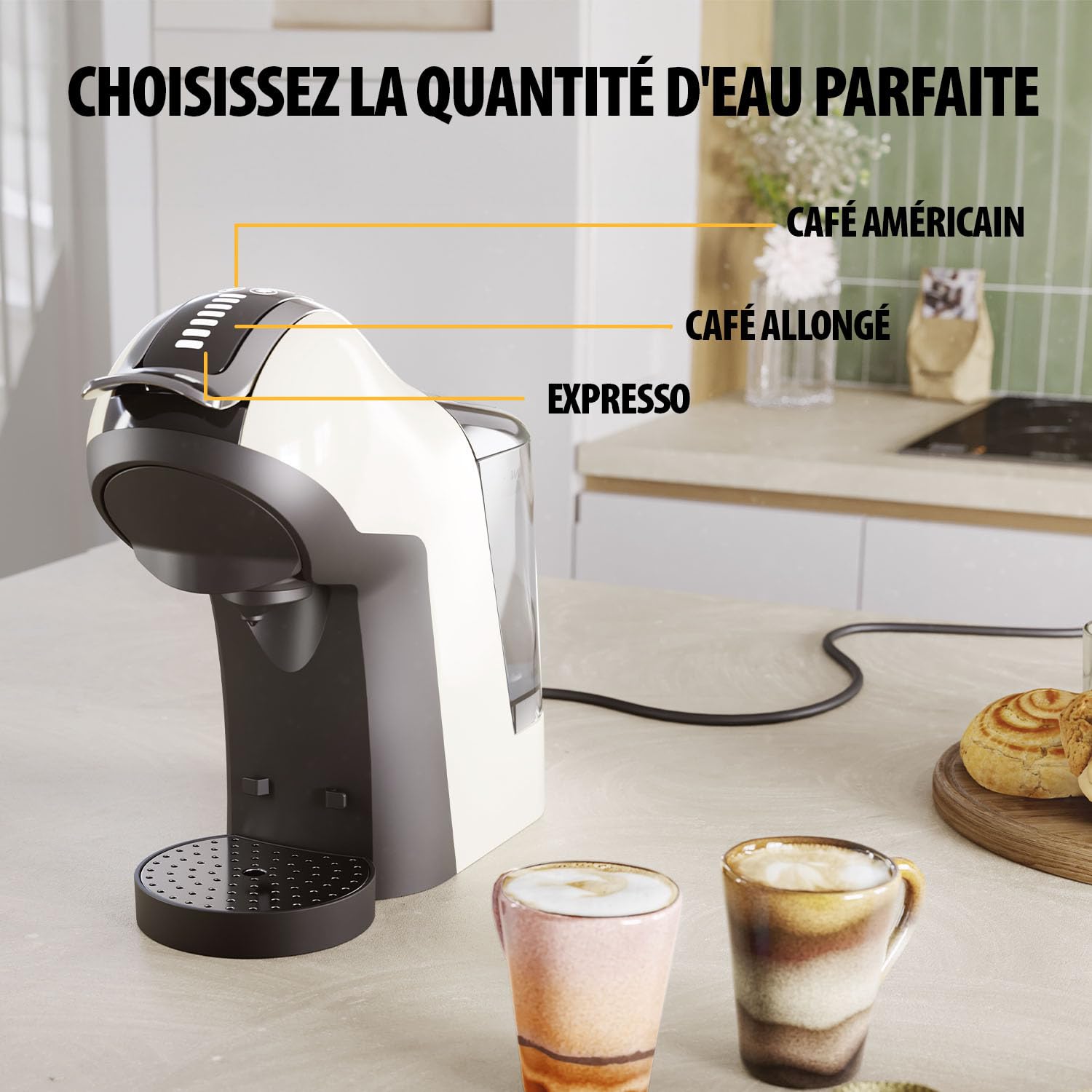 Machine à café Multi-Capsules 3-en-1 – 19 bars | Elevira