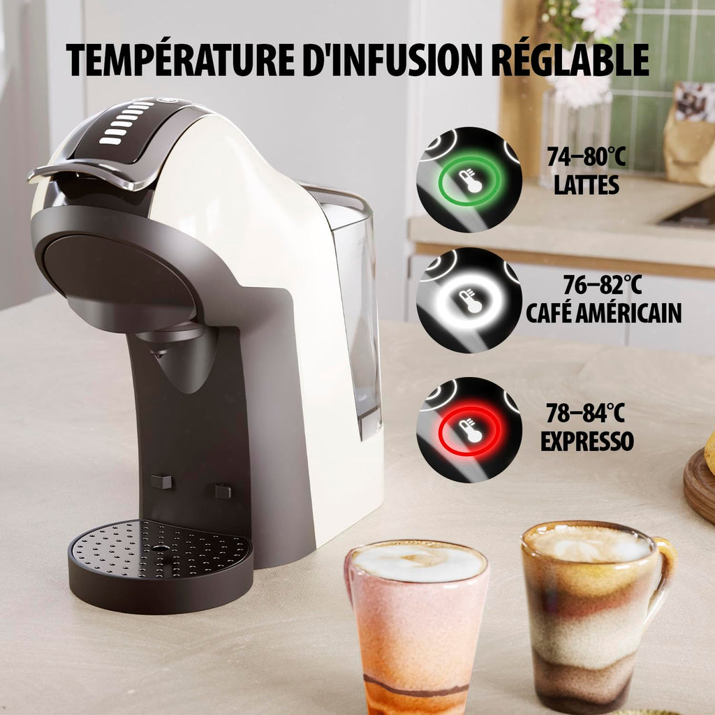 Machine à café Multi-Capsules 3-en-1 – 19 bars | Elevira