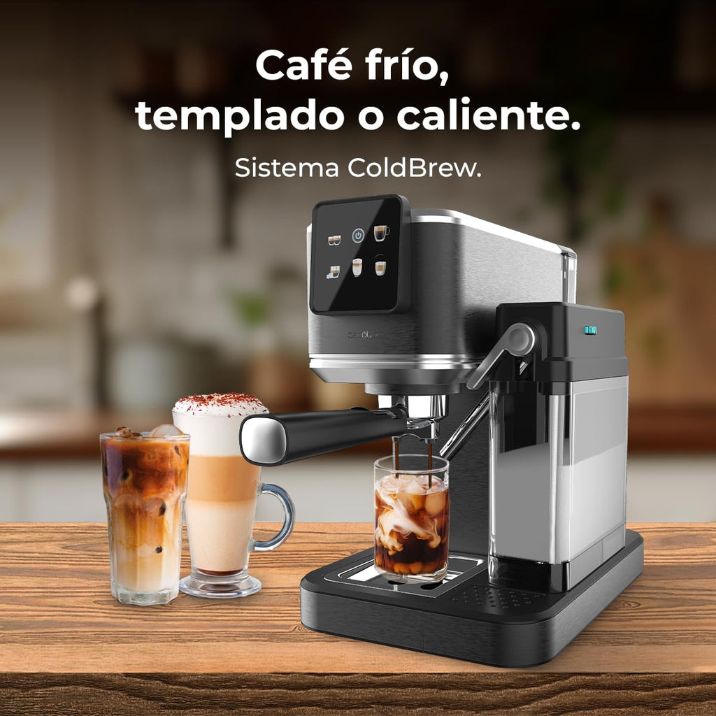 Cafetières Express Semi-automatiques Cafelizzia ColdBrew Latte. 1350W, 20 Bars | Elevira